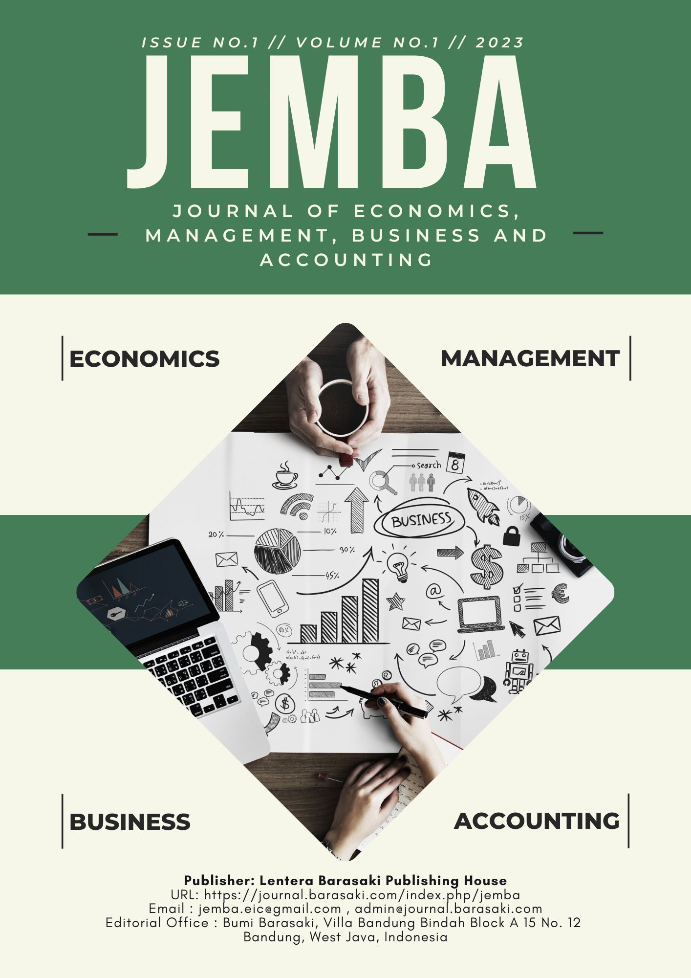 					View Vol. 1 No. 4 (2023): JEMBA: Journal of Economics, Management, Business and Accounting
				
